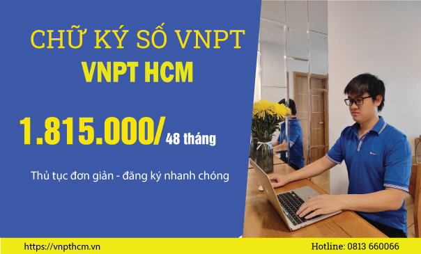 chữ ký số VNPT HCM