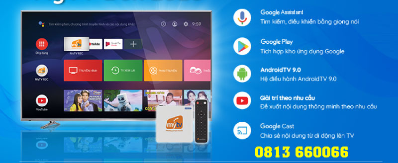Combo internet truyền hình vnpt VNPT App TV360 (trên SmartTV) - Tại Quận 9